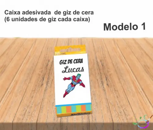 Giz de Cera-capitão Planeta