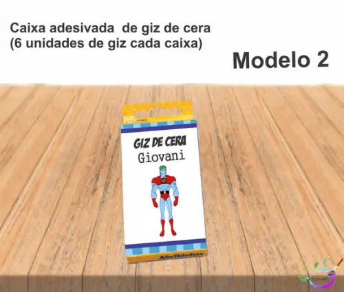 Giz de Cera-capitão Planeta