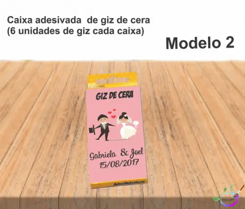 Giz de Cera-casal