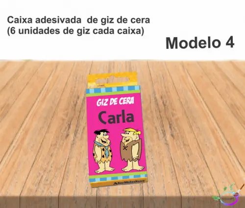 Giz de Cera-fred Flintstone
