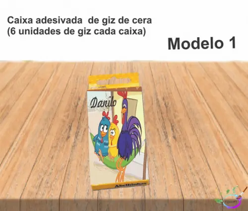 Giz de Cera-galinha Pintadinha