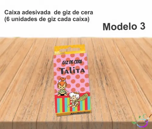Giz de Cera-fred Flintstone