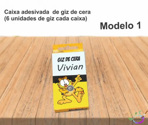 Giz de Cera-garfield