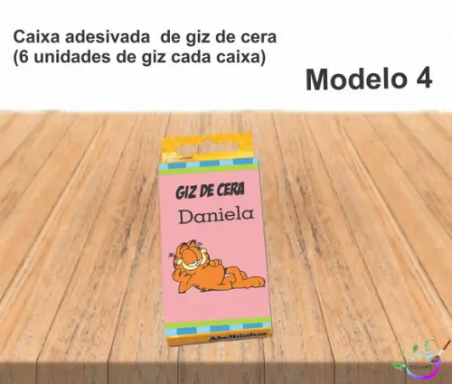 Giz de Cera-garfield