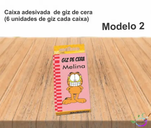 Giz de Cera-garfield