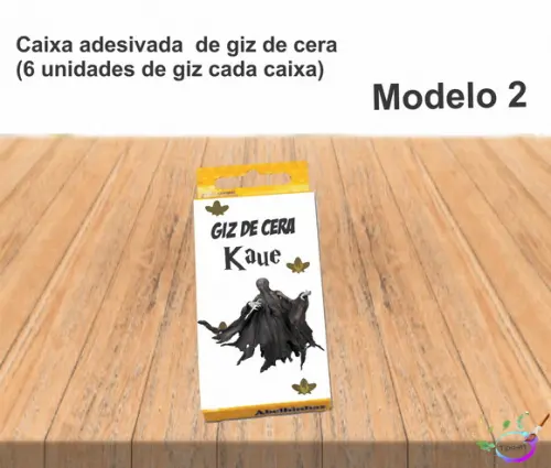 Giz de Cera-harry Potter-modelo 2