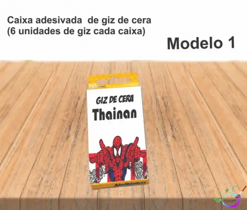 Giz de Cera-homem Aranha