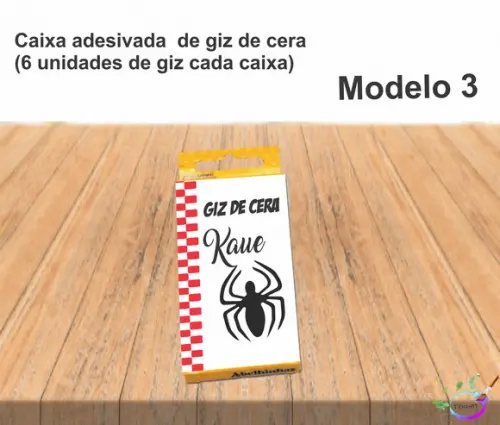 Giz de Cera-homem Aranha