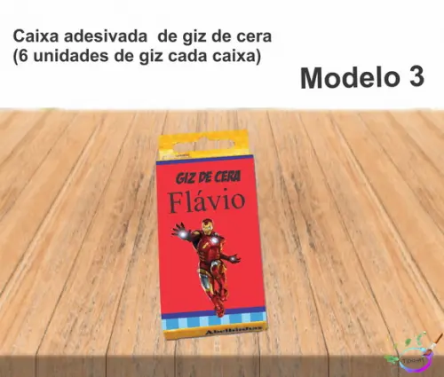 Giz de Cera-homem de Ferro