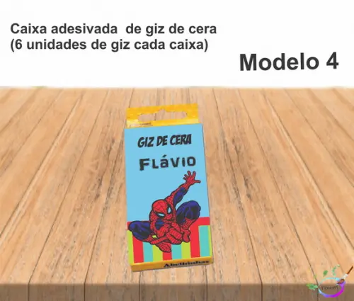 Giz de Cera-homem Aranha