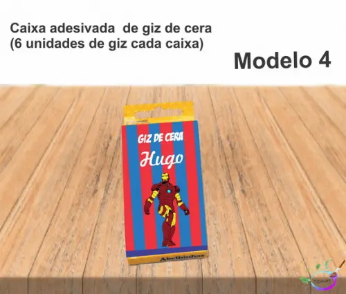 Giz de Cera-homem de Ferro