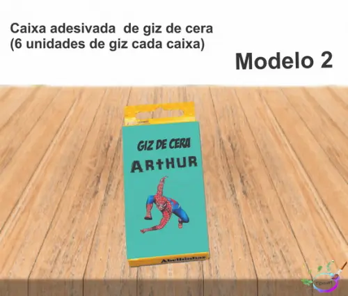 Giz de Cera-homem Aranha