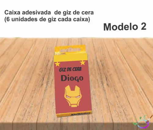 Giz de Cera-homem de Ferro