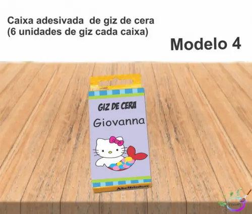 Giz de Cera-hello Kitty