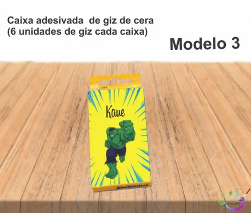 Giz de Cera-hulk