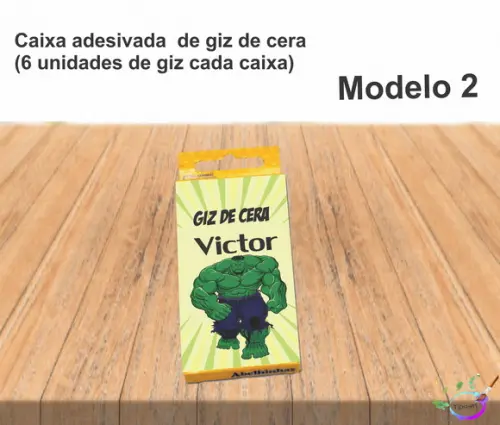 Giz de Cera-hulk
