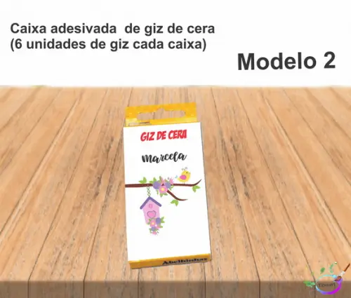 Giz de Cera-jardim Encantado