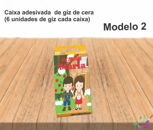 Giz de Cera-joão e Maria