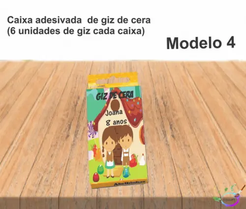 Giz de Cera-joão e Maria