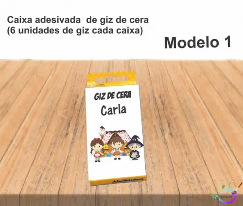 Giz de Cera-joão e Maria