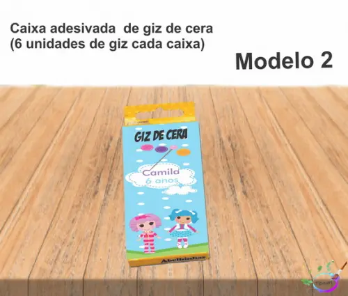 Giz de Cera-lalaloopsy