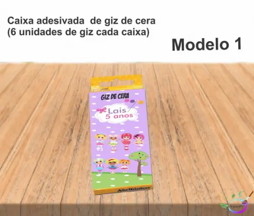 Giz de Cera-lalaloopsy