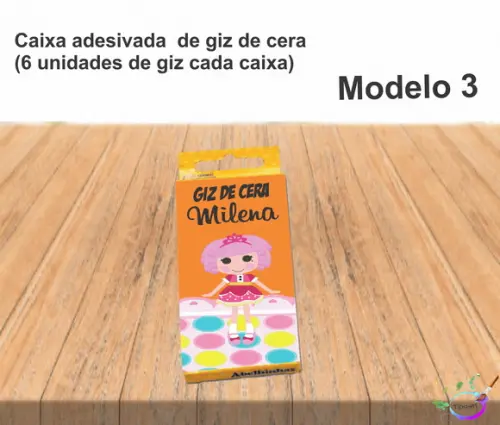 Giz de Cera-lalaloopsy