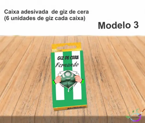Giz de Cera-lanterna Verde