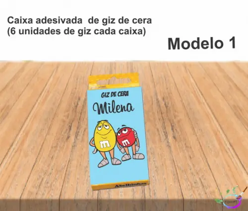 Giz de Cera-m&m