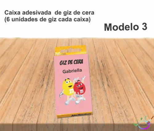 Giz de Cera-m&m