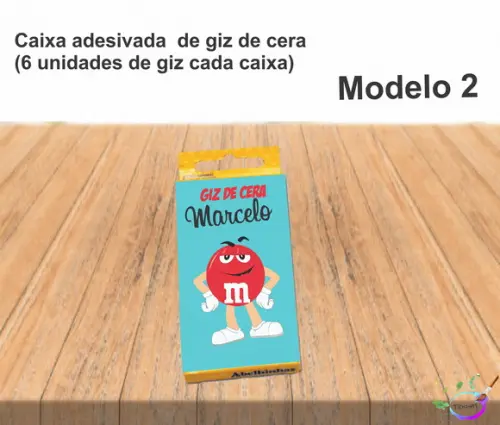 Giz de Cera-m&m