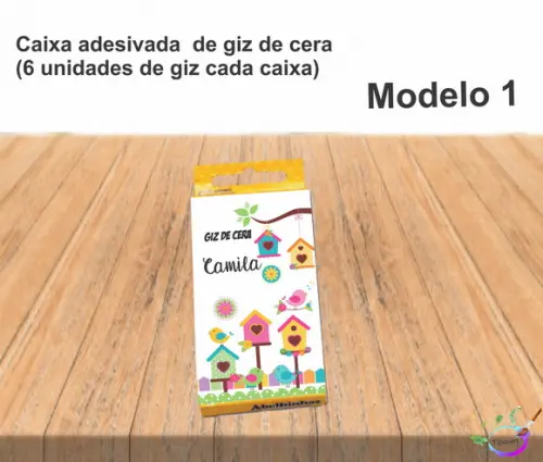 Giz de Cera-jardim Encantado