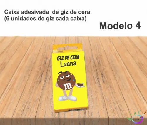 Giz de Cera-m&m