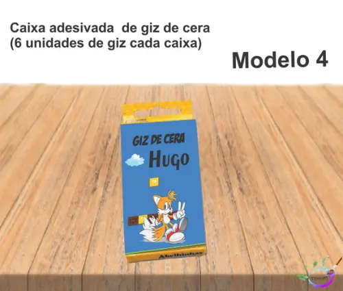 Giz de Cera-mario Bros