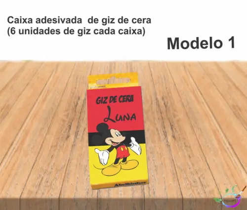 Giz de Cera-mickey