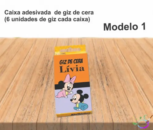 Giz de Cera-mickey Baby