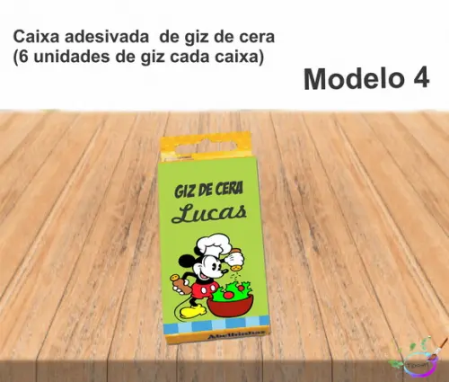 Giz de Cera-mickey