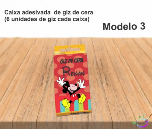 Giz de Cera-mickey