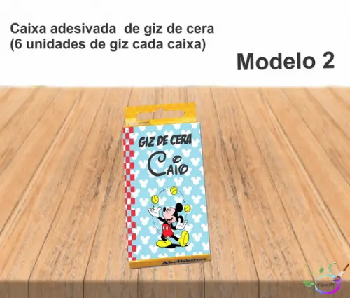 Giz de Cera-mickey