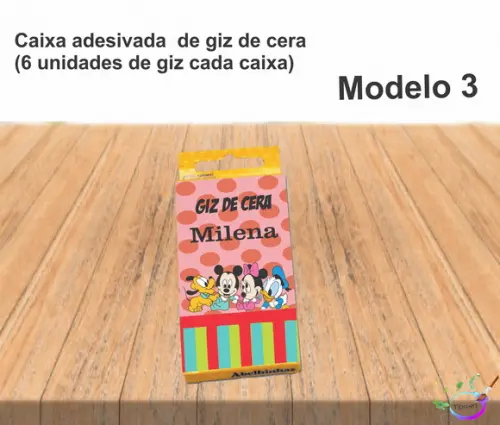 Giz de Cera-mickey Baby