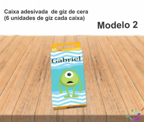 Giz de Cera-mike Wazowski