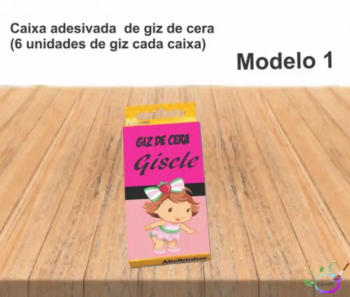 Giz de Cera-moranguinho