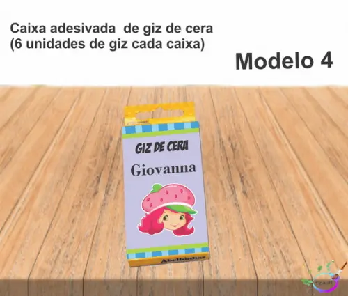 Giz de Cera-moranguinho