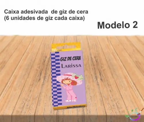 Giz de Cera-moranguinho