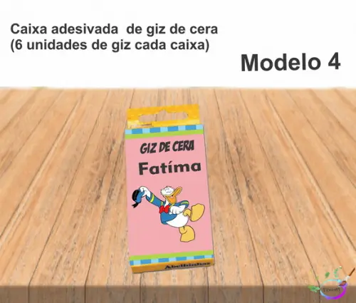 Giz de Cera-pato Donald