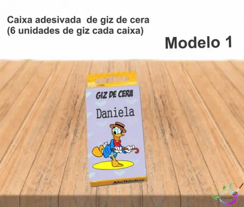 Giz de Cera-pato Donald
