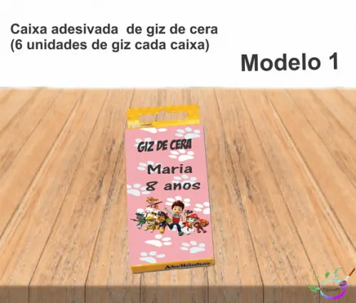 Giz de Cera-patrulha Canina