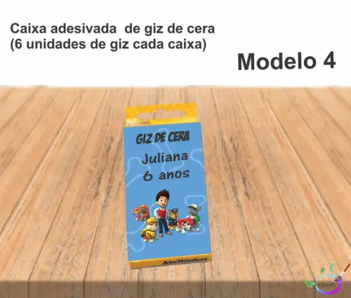 Giz de Cera-patrulha Canina
