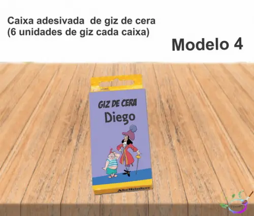 Giz de Cera-peter Pan