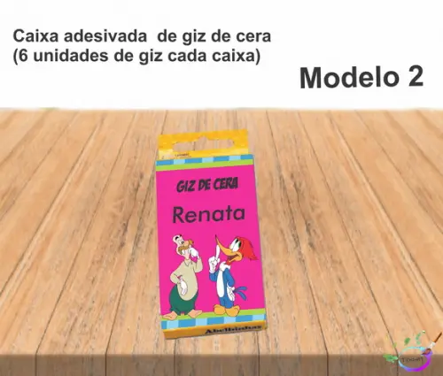Giz de Cera-pica Pau